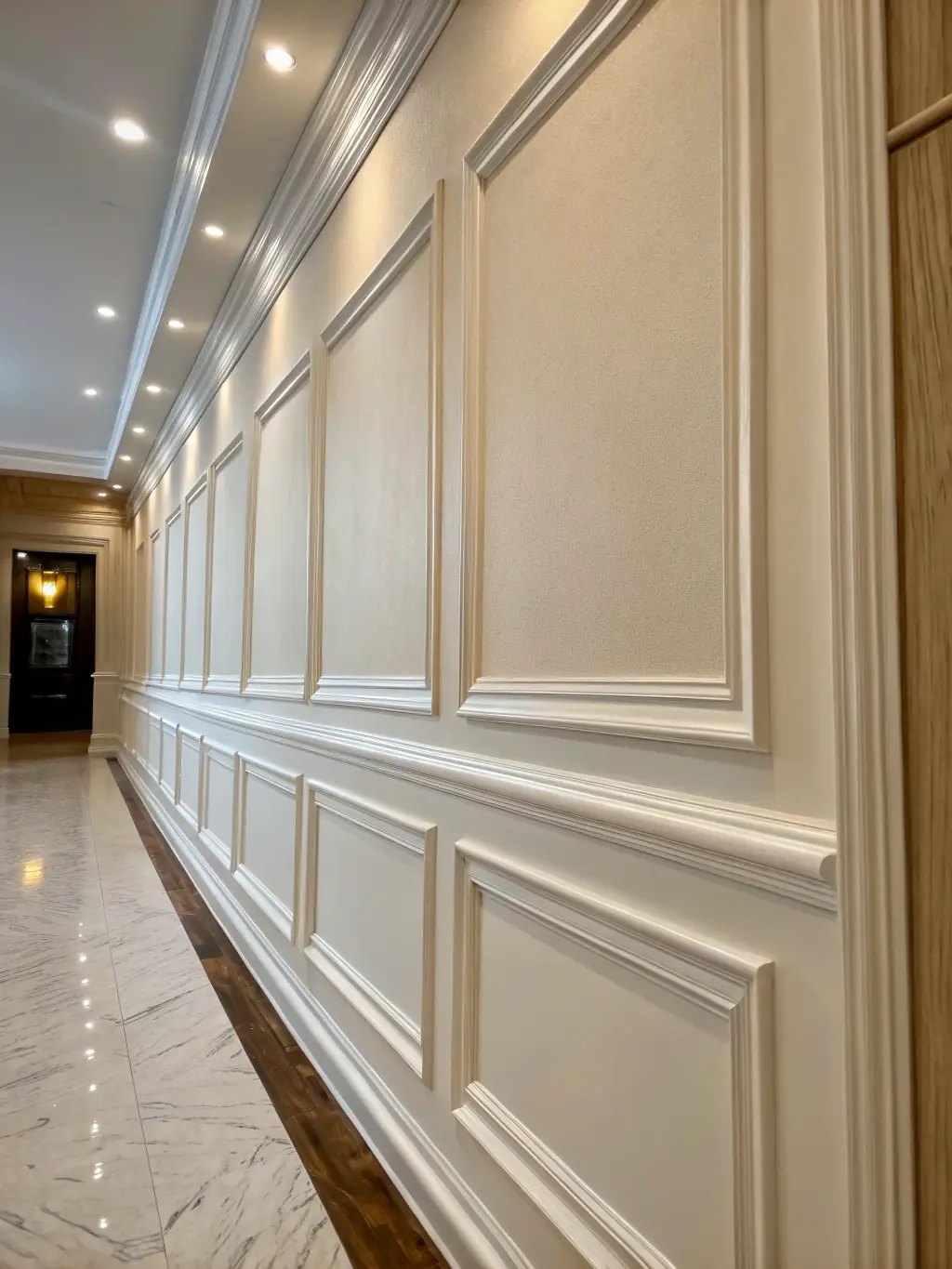 An image of a repaired exterior wall, highlighting the seamless patching and color matching done by Philadelphia Exterior Wall & Stucco Contractors, restoring the wall to its original condition.