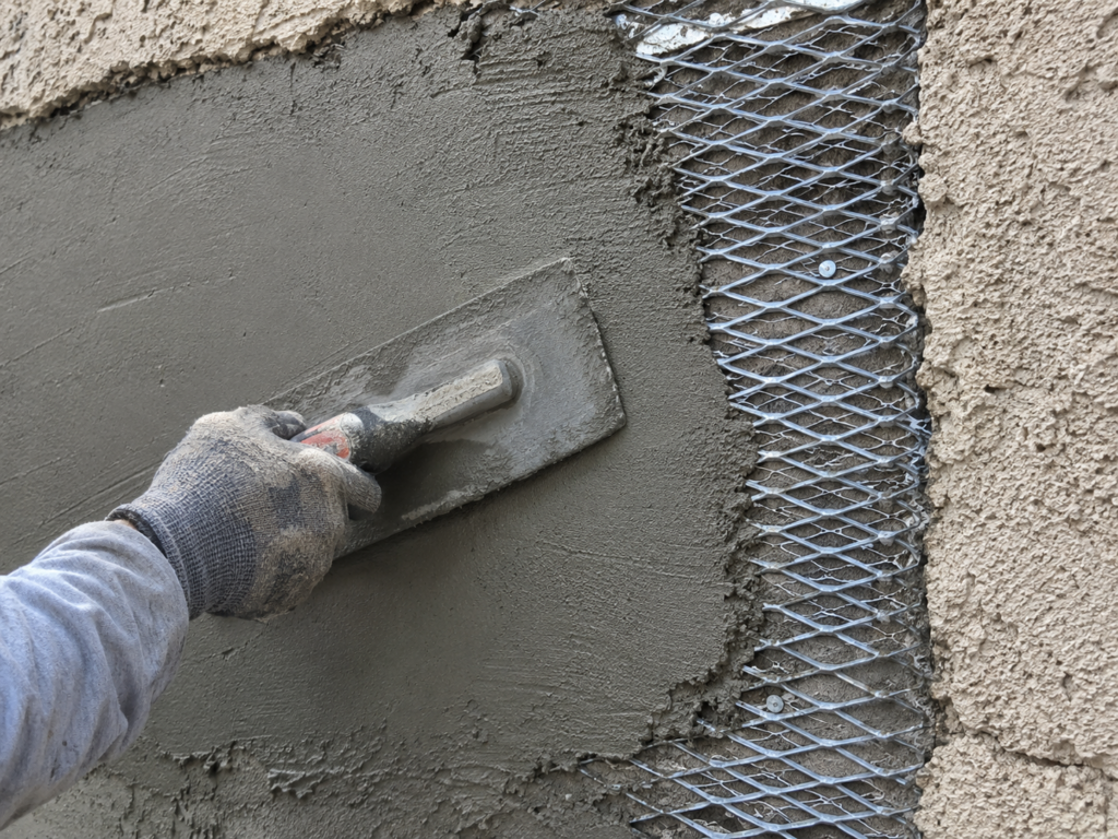 Traditional Hardcoat Stucco Repair in Philadelphia